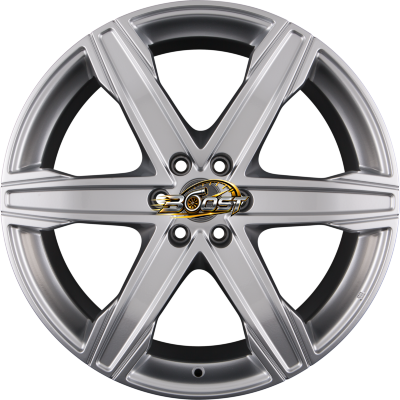 MAK KING 6 Silver 7.50x17 6x114 MAK KING 6 Silver 7.50x17 6x114