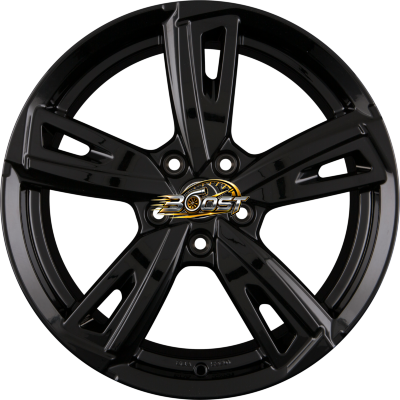 BORBET BU1 Black Glossy 7.50x17 5x100 BORBET BU1 Black Glossy 7.50x17 5x100