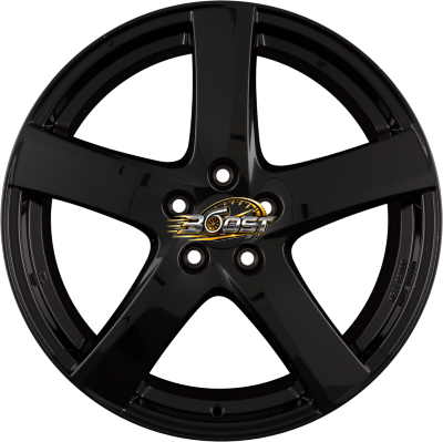 ALUTEC FREEZE Diamant-Schwarz — Zwart lichtmetalen velg