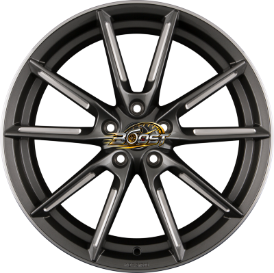 BORBET LX Graphite Spoke Rim Polished 8.50x19 5x108 BORBET LX Graphite Spoke Rim Polished 8.50x19 5x108
