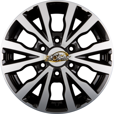 PLATIN P 86 Black Polished 6.50x16 6x130 PLATIN P 86 Black Polished 6.50x16 6x130
