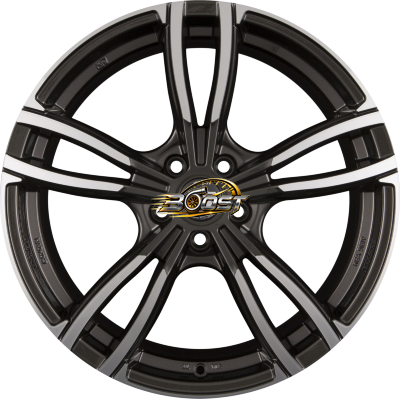 MSW 73 Gloss Dark Grey Full Polish 7.50x17 5x114 MSW 73 Gloss Dark Grey Full Polish 7.50x17 5x114