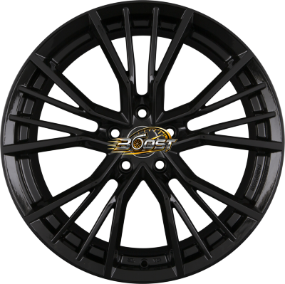MAK UNION Gloss Black — Zwart lichtmetalen velg