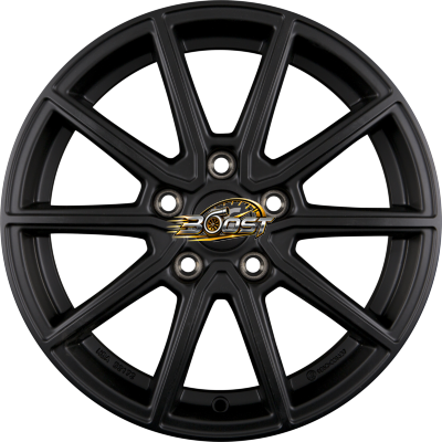 BROCK / RC RC32 Satin Black Matt (SBM) 7.00x17 5x110 BROCK / RC RC32 Satin Black Matt (SBM) 7.00x17 5x110