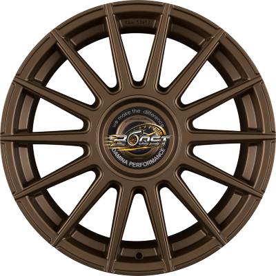 Damina Performance DM09 Matt Bronze Painted 8.00x18 5x108 Damina Performance DM09 Matt Bronze Painted 8.00x18 5x108