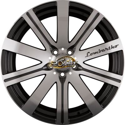 CHEETAH WHEELS LOMBARTHO LX Gunmetal Front Polished — Grijs/antraciet lichtmetalen velg