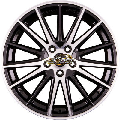 CMS C23 DB Diamant Schwarz — Zwart lichtmetalen velg