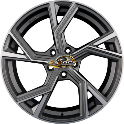 AVUS Racing AF20 Matt Anthracite Polished 8.50x20 5x112 AVUS Racing AF20 Matt Anthracite Polished 8.50x20 5x112