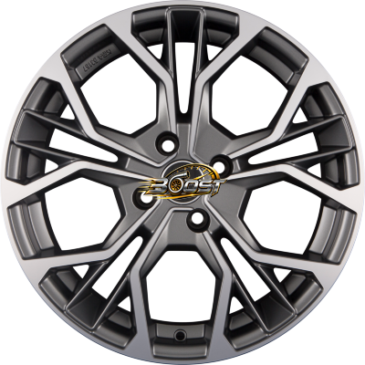 GMP ITALIA MATISSE Matt Anthracite Diamond 5.50x15 4x100 GMP ITALIA MATISSE Matt Anthracite Diamond 5.50x15 4x100