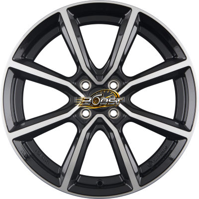 DEZENT TN DARK - Schwarz Frontpoliert 6.50x16 4x100 DEZENT TN DARK - Schwarz Frontpoliert 6.50x16 4x100