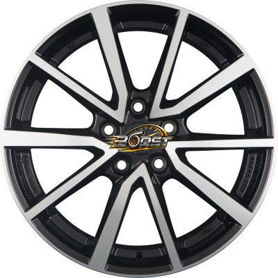 PLATIN P 95 Diamant Schwarz Frontpoliert 6.00x16 5x100 PLATIN P 95 Diamant Schwarz Frontpoliert 6.00x16 5x100