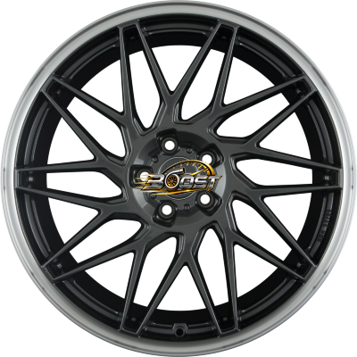 DOTZ TANAKA DARK - Gunmetal Matt Polished Lip 9.00x20 5x114 DOTZ TANAKA DARK - Gunmetal Matt Polished Lip 9.00x20 5x114