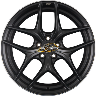 COMPETITION 2 Racing-Schwarz Hornpoliert