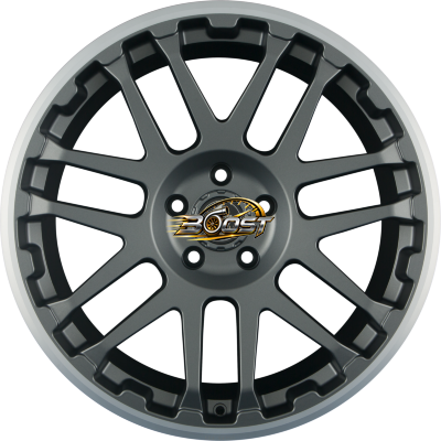 ETABETA COMBAT Anthracite Matt Lip Polish — Grijs/antraciet lichtmetalen velg