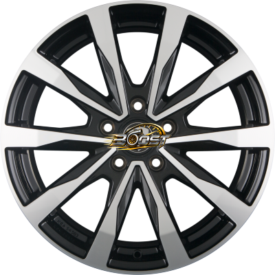 TOMASON TN28 FLOW Black Polished 7.50x18 5x108 TOMASON TN28 FLOW Black Polished 7.50x18 5x108