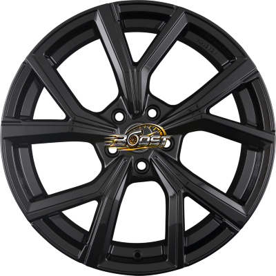 GMP ITALIA MENTOR Glossy Black — Zwart lichtmetalen velg