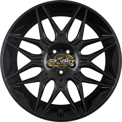 DOTZ LONGBEACH BLACK - Schwarz Glänzend 9.50x22 5x120 DOTZ LONGBEACH BLACK - Schwarz Glänzend 9.50x22 5x120
