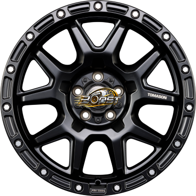 TOMASON TN OFFROAD Black Painted 8.00x18 5x120 TOMASON TN OFFROAD Black Painted 8.00x18 5x120