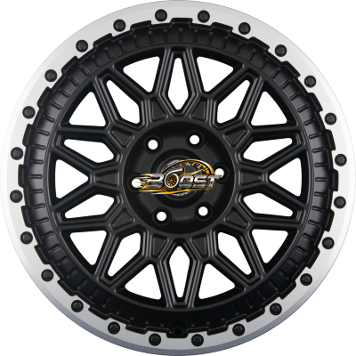 FONDMETAL BLUSTER Matt Black Machined Lip 8.00x18 4x108 FONDMETAL BLUSTER Matt Black Machined Lip 8.00x18 4x108
