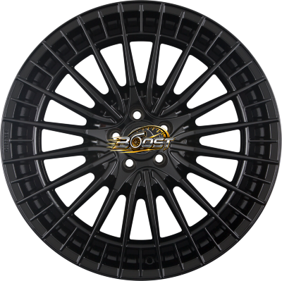 GMP ITALIA QSTAR Glossy Black — Zwart lichtmetalen velg