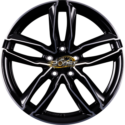 ULTRA WHEELS UA6-PRO Black Polished 8.50x19 5x112 ULTRA WHEELS UA6-PRO Black Polished 8.50x19 5x112