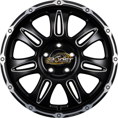 BORBET CW8 Black Rim Window Polished Matt 8.00x18 6x140 BORBET CW8 Black Rim Window Polished Matt 8.00x18 6x140