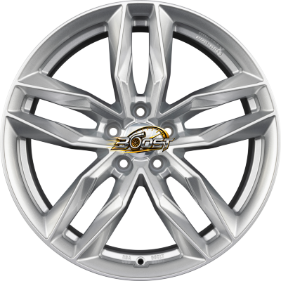 2DRV by WHEELWORLD WH40 Race Silber Lackiert (RS) — Zilver lichtmetalen velg
