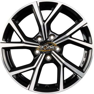 PLATIN P 115 Black Polished 6.00x16 5x100 PLATIN P 115 Black Polished 6.00x16 5x100