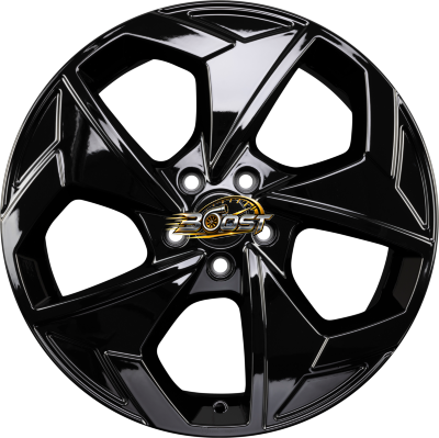 PLATIN P 104 Glossy Black 7.00x18 5x108 PLATIN P 104 Glossy Black 7.00x18 5x108