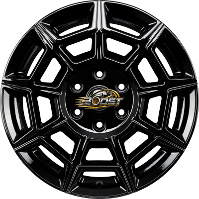 GMP ITALIA PERVAN Glossy Black — Zwart lichtmetalen velg