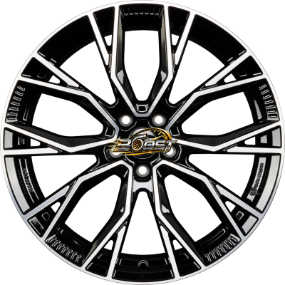 AEZ TORONTO DARK - Schwarz Glänzend Frontpoliert 9.50x21 5x112 AEZ TORONTO DARK - Schwarz Glänzend Frontpoliert 9.50x21 5x112