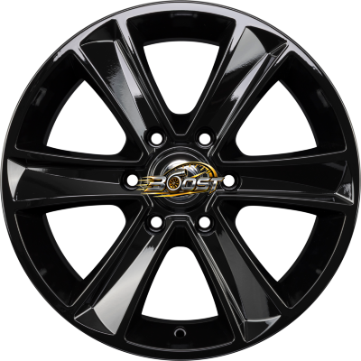 DIEWE WHEELS MAMMUT 6 NERO S - Schwarz Glanz — Zwart lichtmetalen velg
