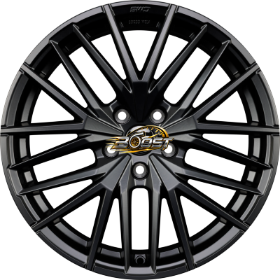 CMS C36 MB Schwarz Matt — Zwart lichtmetalen velg