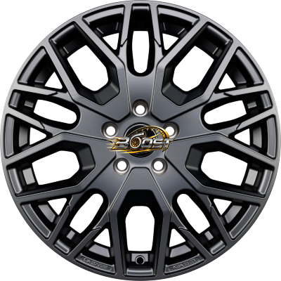 CARMANI CA20 LUDWIG HIGH LOAD Black Matt (BM) 7.50x18 6x130 CARMANI CA20 LUDWIG HIGH LOAD Black Matt (BM) 7.50x18 6x130