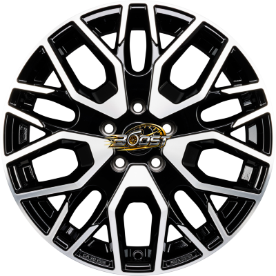 CARMANI CA20 LUDWIG HIGH LOAD Black Polish (BP) 7.50x18 5x130 CARMANI CA20 LUDWIG HIGH LOAD Black Polish (BP) 7.50x18 5x130
