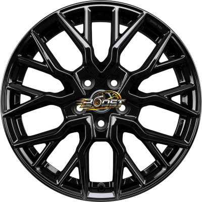 GMP ITALIA BOOSTER Glossy Black 7.50x17 5x108 GMP ITALIA BOOSTER Glossy Black 7.50x17 5x108