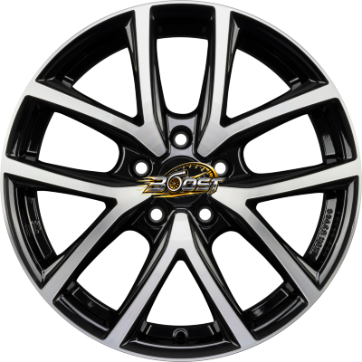 itWHEELS MIRA Diamond Black Front Polished 6.50x16 5x100 itWHEELS MIRA Diamond Black Front Polished 6.50x16 5x100