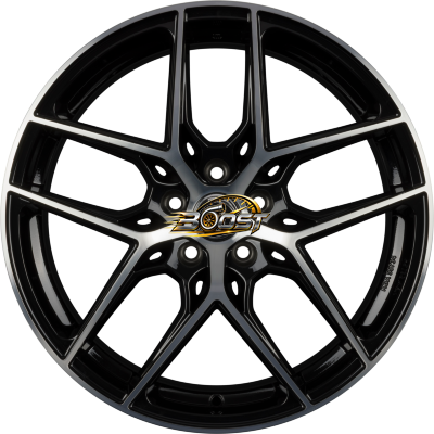 1000 MIGLIA MM1004 Gloss Black Polished — Zwart lichtmetalen velg