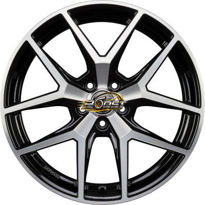 ELEMENT Noir Brillant Face Polie - Bright Black Machined