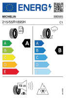 EU-label voor MICHELIN CROSS CLIMATE 2