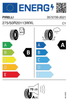 EU-label voor PIRELLI P ZERO (PZ4) S.C.