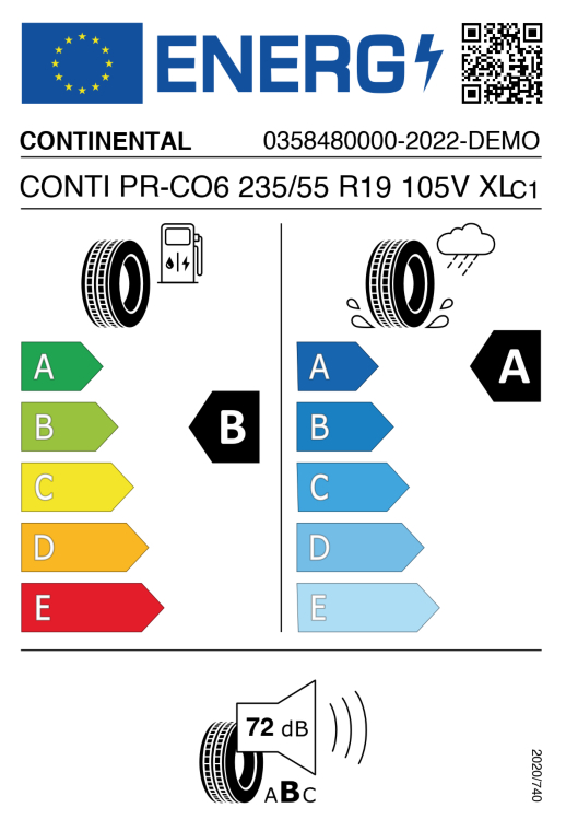 Étiquetage des pneus