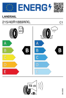 EU-label voor LANDSAIL LS388