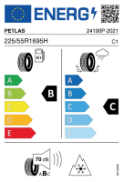 EU-label voor PETLAS W651 