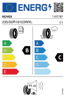 EU-label voor NOVEX SUV A5
