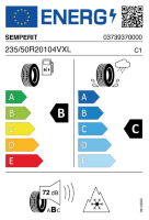 EU-label voor SEMPERIT SPEED-GRIP 5