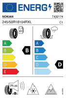 EU-label voor NOKIAN HKPL R5