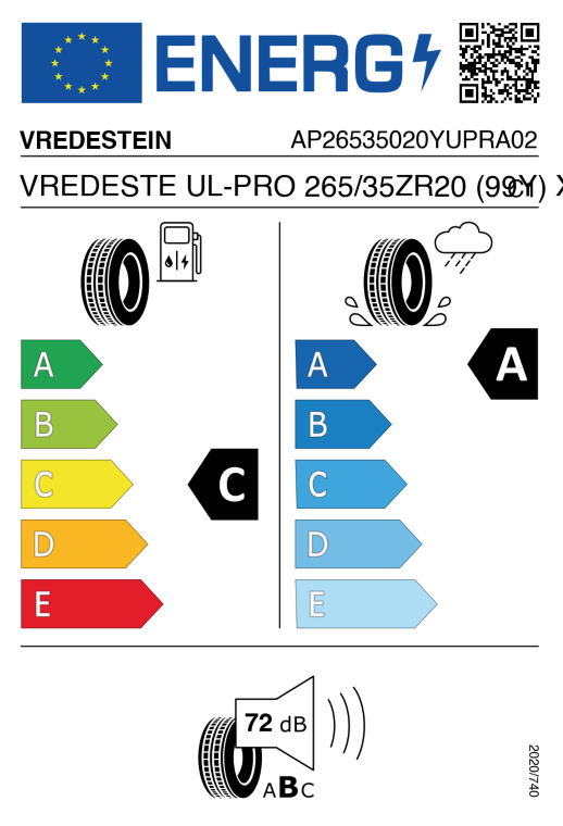Étiquetage des pneus