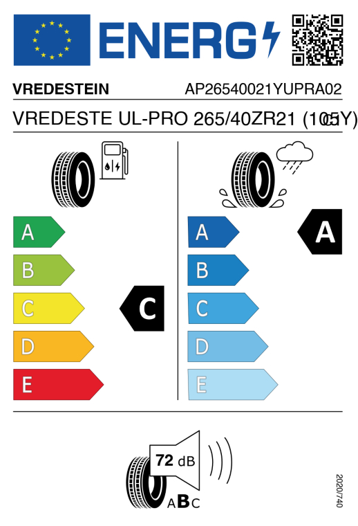 Étiquetage des pneus