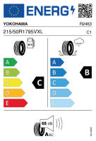 EU-label voor YOKOHAMA BLUEARTH-ES ES32